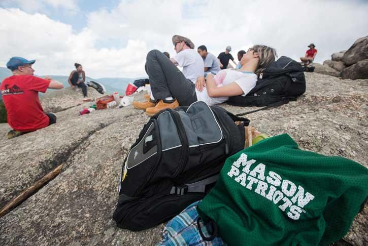 Achieving New Heights -- Project Peak offers incoming students a unique UNIV 100 experience focused on resourcefulness, confidence, and teamwork.