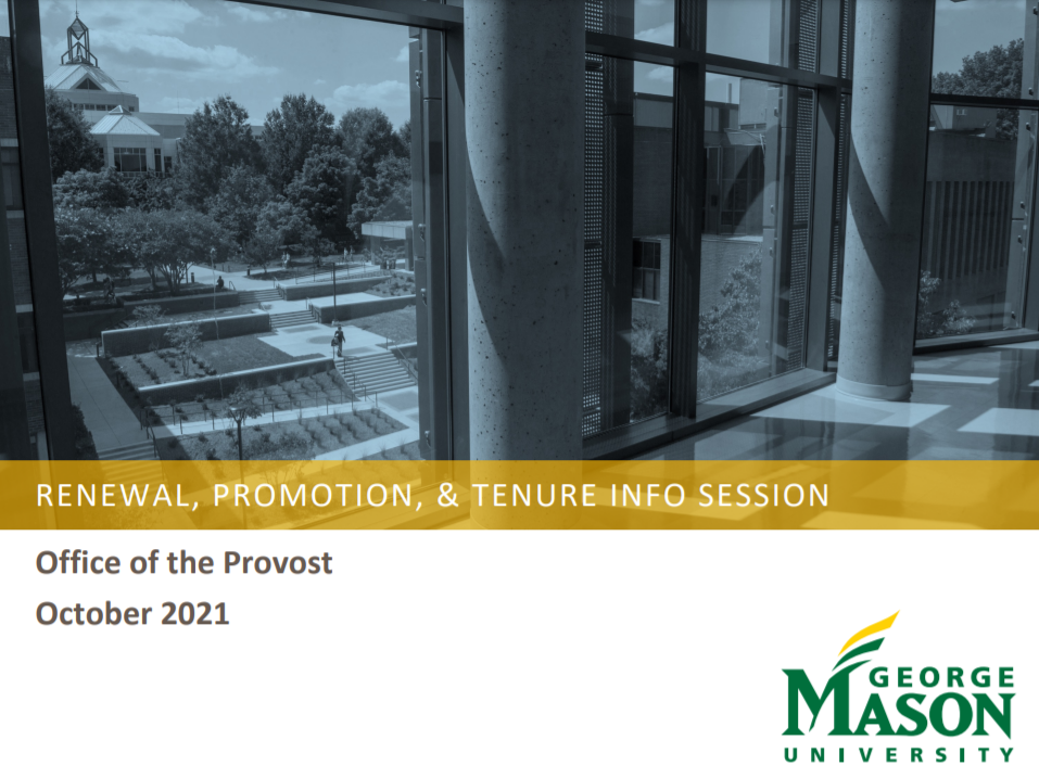 Reappointment & Promotion